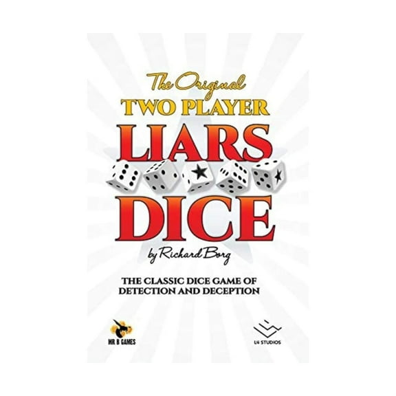 Mr. B Games Liars Dice 2 Player Edition Board Game