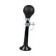 thumbnail image 2 of Bocina de bicicleta clásica con manillar fuerte, trompeta tradicional, corneta, altavoz, bocina de aire Negro, 2 of 9