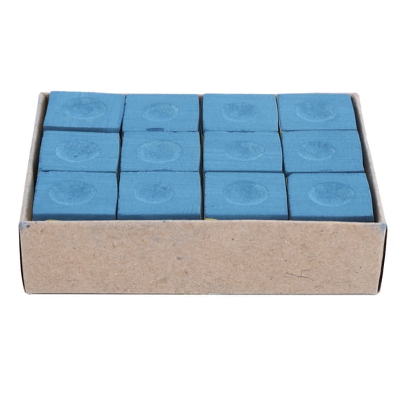 YOUTHINK Chalk,Billiard Accessory,1Box Portable Snooker Billiard Pool Club Head Chalk No‑slip Supply Accessories