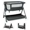 thumbnail image 1 of Mesita de cama Bassinet DEYGIA con altura ajustable y espacio de almacenamiento, 1 of 8