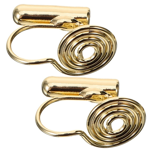 REOFLYUP Earring Converters Disc Shape 2Pcs Jewelry Style