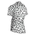 thumbnail image 3 of joogoo Gray Leopard Men's Cycling Jerseys Mountain Bike Short Sleeve Tops XL, 3 of 7