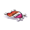 thumbnail image 4 of Cartoon Lesbian Pride Theme Paper Stickers set Waterproof Adhesive Label Stickers for Water Bottles Laptop Luggage Cup Computer Mobile Phone Mixed color, 4 of 7