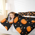 thumbnail image 4 of Manfei Happy Halloween 7-Piece Twin Bedding,Lovely Ghosts Bedding Comforter Set,Pink,Halloween Reversible, 4 of 7