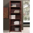 thumbnail image 3 of Pemberly Row 5 Shelf 10 Door Bookcase in Mahogany, 3 of 5
