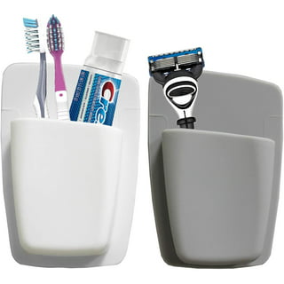 Silicone Waterproof Toothbrush Holder/Razor Holder Toiletry Organizer,  Shower and Bathroom, 1 unit - Kroger