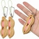 thumbnail image 3 of Llaveros blandos, 6 piezas de juguetes antiestrés con forma de frijol, llavero blando de soja. Desestresate y relájate con estos colgantes que reducen la ansiedad y el estrés., 3 of 5