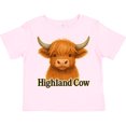 thumbnail image 3 of Inktastic Highland Cow Boys or Girls Toddler T-Shirt, 3 of 5