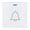 Doorbell Switch LED, variant on White Pulse Curtain Doorbell Dimmer 20A Water Heater Footlight Blind Cover Fuse Wall Light Switch Backlight DIY Module ,Easy to Installation