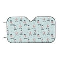 thumbnail image 7 of Daiia Poodle Playing Skateboard Windshield Sun Shade for Car SUV Truck (Small ), Car Sun Shade Windshield, Car Shades for Front Windows, Sunshade for Car Windshield, 7 of 7