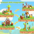 thumbnail image 3 of Juguetes de construcción con bloques magnéticos SSAWER, 48 unidades, para niños de más de 3 años, 3 of 7