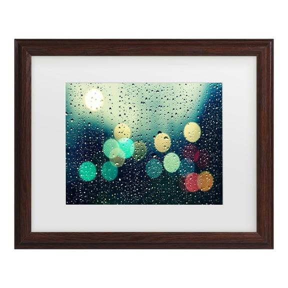 Trademark Fine Art 'Rainy City' Canvas Art by Beata Czyzowska Young