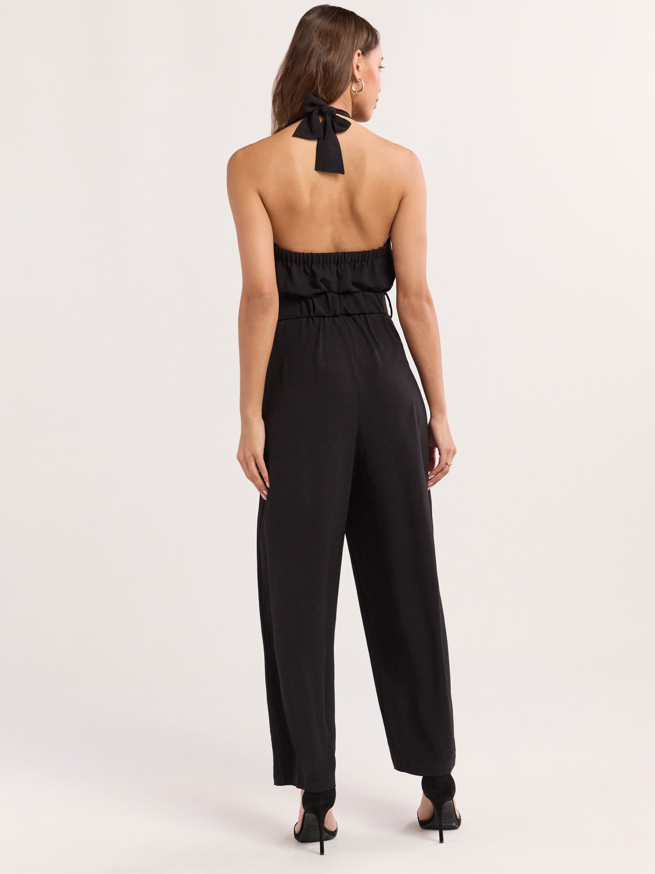 Sofia Jeans Women's and Women's Plus Belted Jumpsuit, Sizes XS-4X