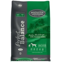 Muenster Perfect Balance Ancient Grains Chicken Dog Food, All Life Stages, 25 lb Bag