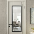 thumbnail image 2 of Door Mirror Wall-Mounted Mirror Full Length Mirror,for Living Room Bedroom,47"*18",Black, 2 of 6