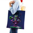 thumbnail image 4 of Beast Boy: Lone Wolf Bolso de tela con estampado de lienzo para mujer, bolsa de compras reutilizable y estética, con cremallera interior, regalo para mujer,40*45cm., 4 of 6