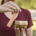 thumbnail image 3 of Meditation Singing Bowl Set - Handcrafted in Nepal with Cushion, Mallet, and Storage Bag, 3 of 5
