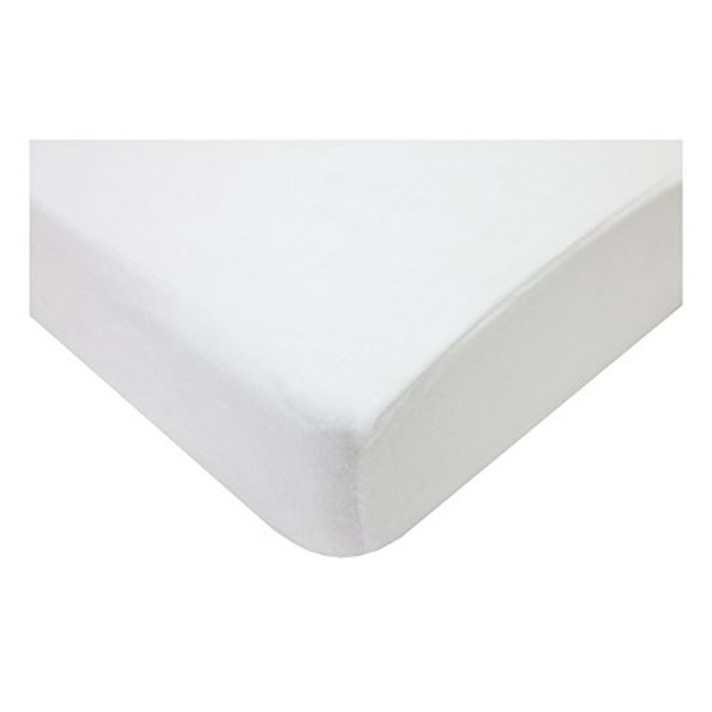 American Baby Co. Cotton Jersey Knit Fitted Crib Sheet, White Walmart