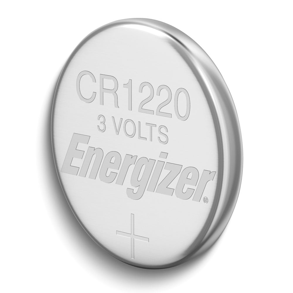 Energizer CR1220 Lithium Coin Cell Battery - 40mAh - 1 Piece Tear Strip
