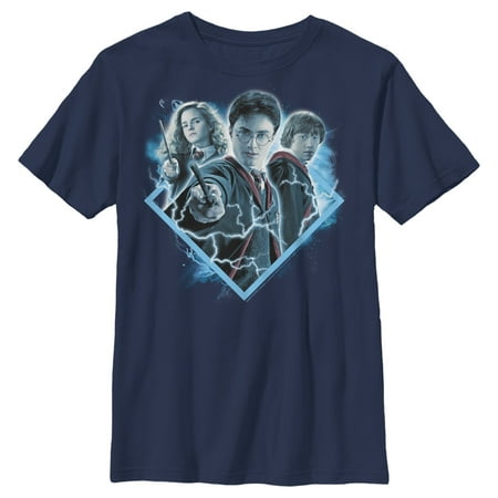 Harry Potter Boys' Best Friend Magic Trio T-Shirt (The Best Harry Potter)