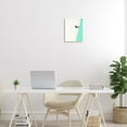 thumbnail image 2 of Modern Mountain Climber Abstract Simple Shape Design Abstract Graphic Art Unframed Art Print Wall Art, 2 of 5