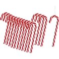 thumbnail image 2 of 30 piezas de bastones de caramelo, decoraciones para árboles de Navidad, decoración de bastones de caramelo, rojo, blanco, 15 cm, decoraciones para árboles, colgantes de Navidad para la decoración nav Namotu HR-0007, 2 of 6