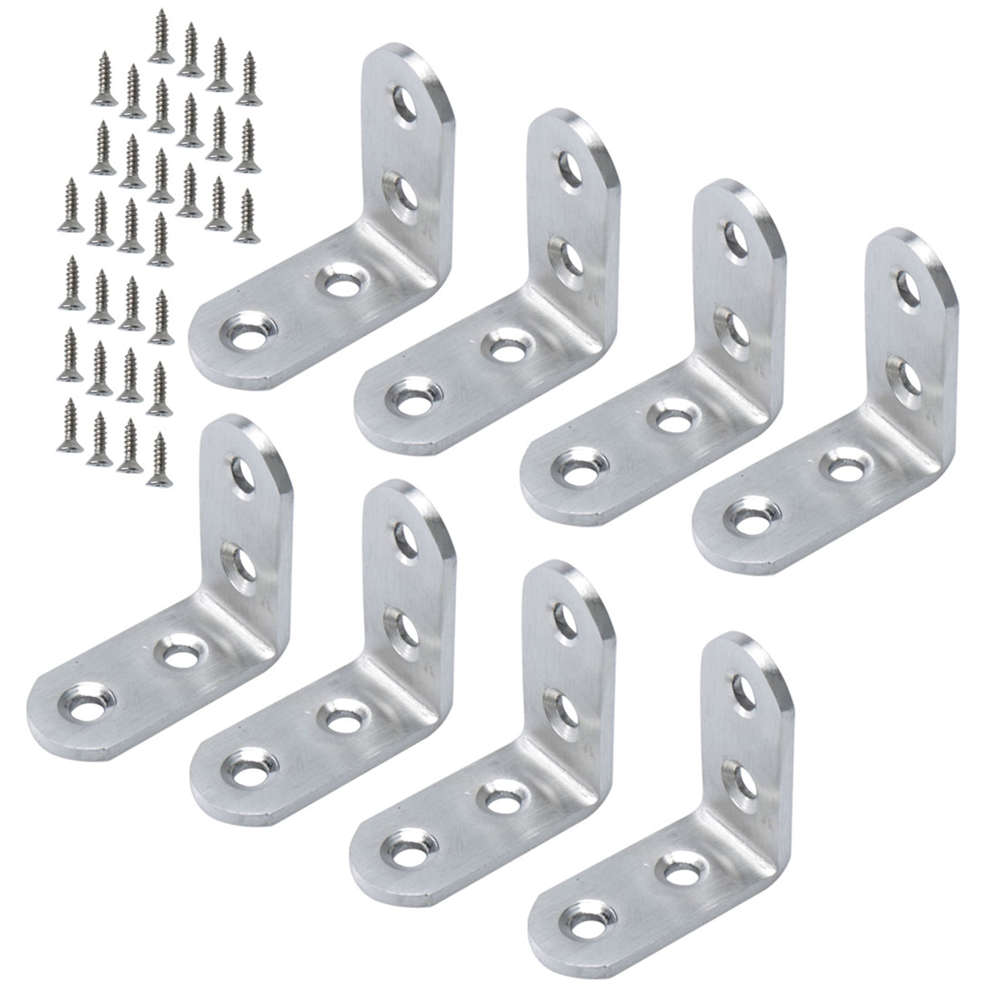 40 x 40mm Angle Bracket Stainless Steel L Shaped Angle Brackets Corner