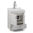 thumbnail image 2 of Pemberly Row Modern / Contemporary 28" Laundry Sink Cabinet in White, 2 of 9
