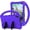 Purple, variant on Xyhop Kids Tablet Case for Onn 8.1-Inch Core 2026,Lightweight and Shockproof EVA with Handle and Stand