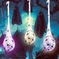 thumbnail image 4 of Bola colgante de Halloween para decoración interior y exterior, saco de huevo de telaraña con luz de 3 piezas, para fiesta de miedo, novedad de 2023, 4 of 4