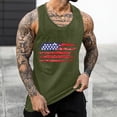 thumbnail image 2 of Eashery Vest T Shirt Men Sleeveless T-Shirts Beach Shirts Weight Vest for Men Army Green Large, 2 of 4