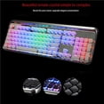thumbnail image 2 of VONKY Transparent Crystal Keycap Two-color Injection Keycap Character Light Key Cap Personalized Keycap Real Mechanical Keyboard Keycap, 2 of 5