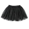 thumbnail image 4 of Bmisegm Back to School Clothes for Girls High Waist Embroidered Mesh Tutu Skirt with Elastic Waistband for Carnival Party Performance Girls Skirt 3-4 Years, 4 of 4