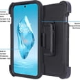 thumbnail image 2 of ThousandGear Case for OnePlus 12R 5G (2024) [Hinge Protection] Shockproof Dual Layer Rugged Protective Case Belt Clip with Holster & Kickstand (Pro Series), 2 of 8