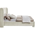 thumbnail image 5 of Meridian Furniture Penny Cream Chenille Fabric Full Bed, 5 of 11