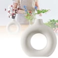 thumbnail image 1 of Ltdhehe Style Ceramic Hydroponic Vase With Transparent Flower Arrangement Style Desktop Decoration Light Plastic Flower Set, 1 of 8