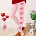thumbnail image 1 of MKLEKYY Leggings de yoga de cintura alta con estampado floral para mujer, leggings de realce para fitness y entrenamiento 3, 1 of 4