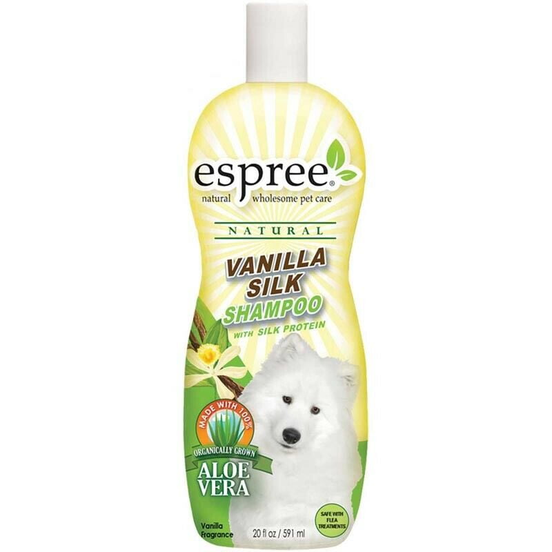 Dog Shampoo Vanilla Silk Natural Soothing Grooming Concentrated Gallon