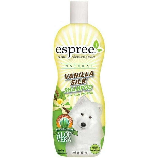 Dog Shampoo Vanilla Silk Natural Soothing Grooming Concentrated Gallon
