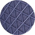 thumbnail image 1 of Ahgly Company Indoor Round Patterned Periwinkle Purple Area Rugs, 3' Round, 1 of 6