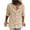 Khaki, variant on Meichang Men's Cotton Linen Shirts Classic Fit Solid Color T Shirts Long Sleeve Work Tshirts Casual Button Down Beach Shirt with Pockets 2024 Summer Saving Clearance Purple S