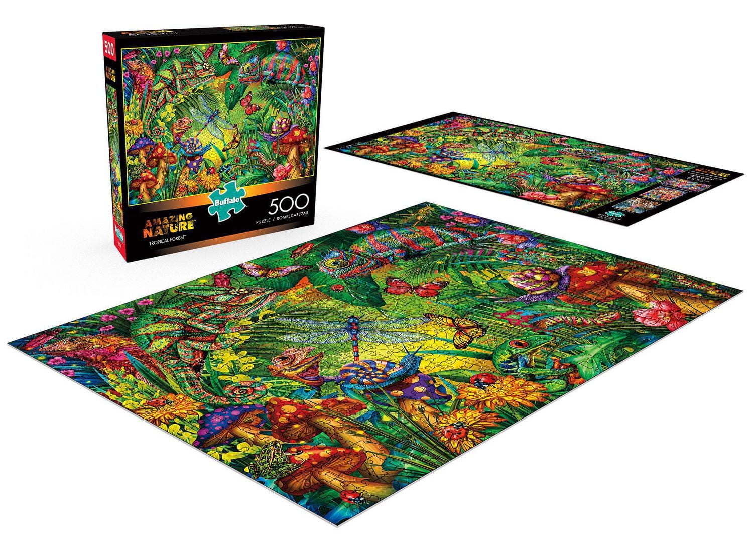Buffalo Games Le puzzle Amazing Nature Tropical Forest en 500 pièces