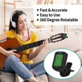 thumbnail image 2 of Digital Chromatic LCD Clip-On Tuner For Guitar Ukulele Violin A4G9, 2 of 6