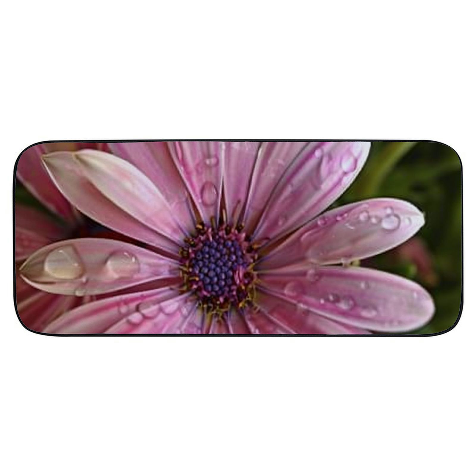 Heduofu Decorative Door Mat, Door Mat with Non-Slip Rubber Backing, Easy Cleaning, Traps Dirt, Rug for Entry, Patio, Garage  - Flower Flowers Petals Bianca Plants Nature 19.68*47.24 in