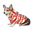 thumbnail image 7 of Xecao Red Lobster Pattern Sweatshirts Winter Pet Dog Hoodie Puppy Coat Dog Sweaters Dog Clothes with Hat Dog Clothes Costume Outfit,Small Pets Wear-Medium, 7 of 7