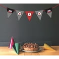 thumbnail image 2 of Inkdotpot Ready To HangI Am SixBirthdayBaby BoyBuntingPennant Banner CarBirthday Party DecorationsFlag Banner, 2 of 4