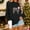 Black, variant on Women's Christmas Print Sweatshirts Festive Loose Fashion Pullover Tops Fall Winter Long Sleeve Crew Neck Graphic Comfy Soft Shirts