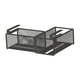 thumbnail image 3 of Cesta para debajo del gabinete de cocina, estante de almacenamiento eficiente para el escritorio de la cocina y la oficina Negro, 3 of 9