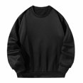 thumbnail image 2 of Sudadera para mujer, Tops, ropa clásica sencilla para mujer, jersey de gran tamaño para chicas adolescentes, ropa deportiva diaria, viajes de otoño , S, 2 of 10
