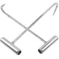 thumbnail image 3 of 2pcs Manhole Cover Hooks Manhole Lifting Tools Pull Hook Manhole Cover Drain Grate Lifters, 3 of 3